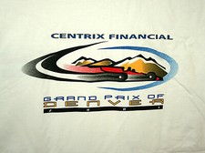 Vintage 2001 Denver Grand Prix F1 Auto Racing Formula 1 Car T-Shirt New NOS XXL