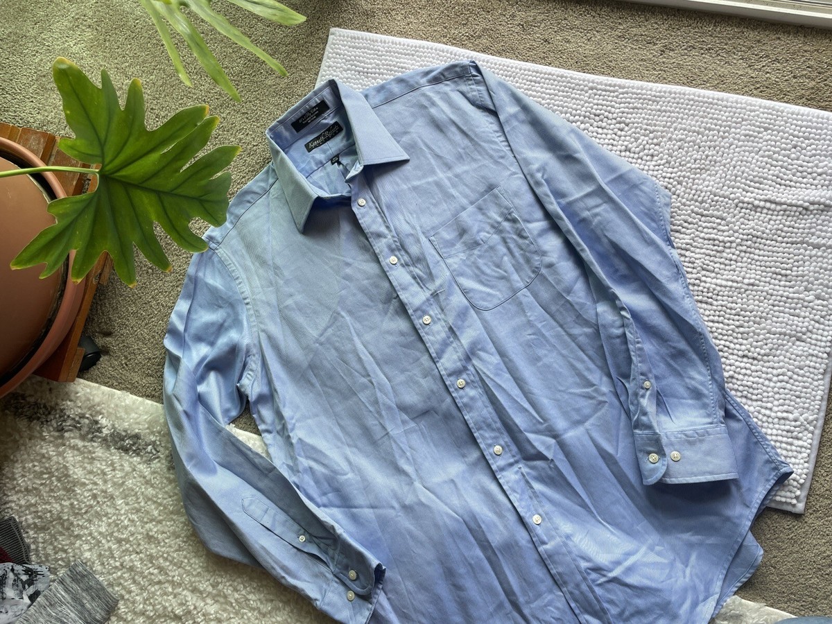 ケニーロバーツ Kenneth Roberts 2ply Cotton ButtonUp Long Sleeve Lightweight