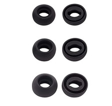 Fit in Case Silicone Eartips for Galaxy Buds Pro SM-R190, S/M/L 3 Pairs Black