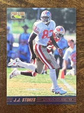 1995 Classic Pro Line Series II JJ Stokes #II-55 Rookie RC