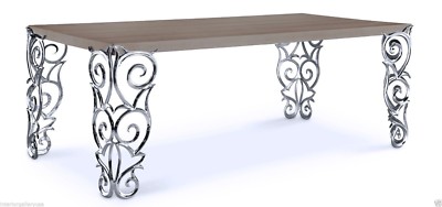 Dining Table - Modern Dining Room Table - Marble Table - Soho - Tan Lines - 79''