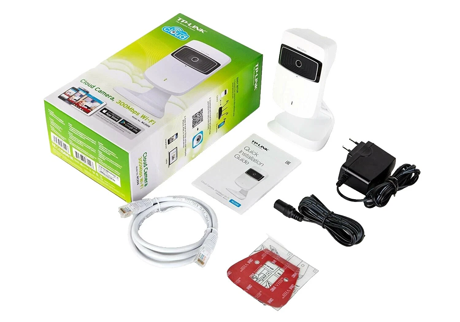 White Wi-Fi cámaras de seguridad para el Hogar