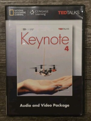 Keynote 4: Audio and Video Package, Ted Talks (5 Disc, 2017) Free Shipping!