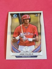 2014 Jose Pujols ROOKIE RC Bowman Chrome #BCP87