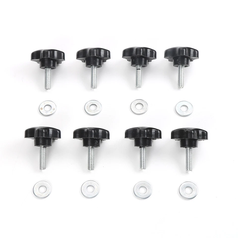 Inner Hardtop Quick Removal Bolts Thumb Screws for Jeep Wrangler 1995-2020 JK JL Foto 2 de 4