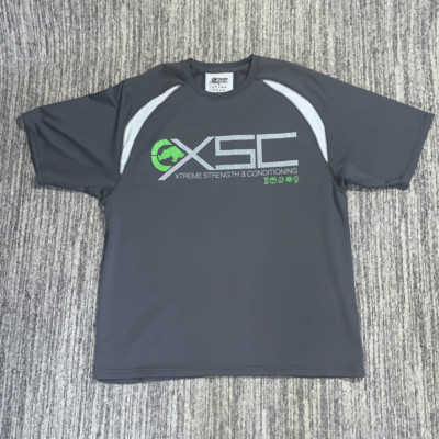 Ecko Function XSC Mens XL Graphic Shirt Xtreme Strength & Conditioning Gray
