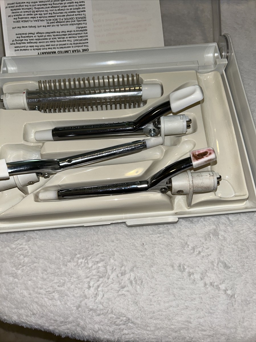 Windmere 4 Way Curls Vintage Curling Iron Set 4 in 1 Attachments Windmere 4 Way Curls Vintage Curling Iron Set 4 in 1  main image 3