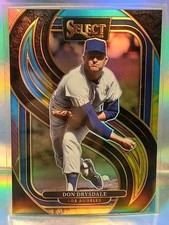 2025 Panini Select Don Drysdale Premier Level Tie Dye Prizm 17/25 Dodgers HOF