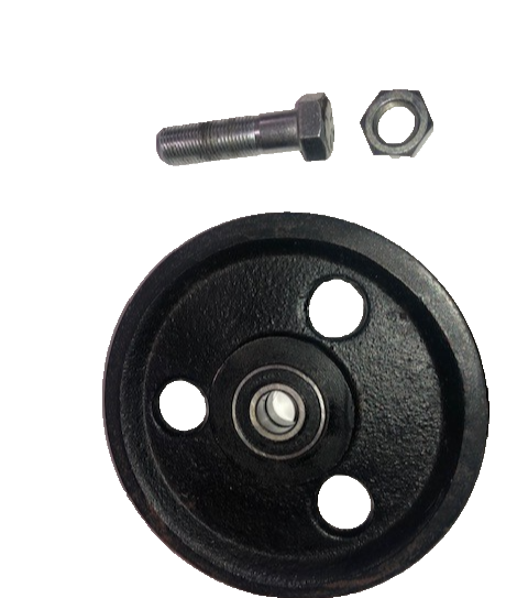 5 1/2″ Sheave Pulley 1200# Load Steel Ball Bearings for Ext Spring Garage Door