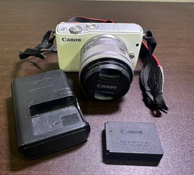 Canon EOS M10 Mirrorless Camera - Tested Working From Japan - Image 1 of 4