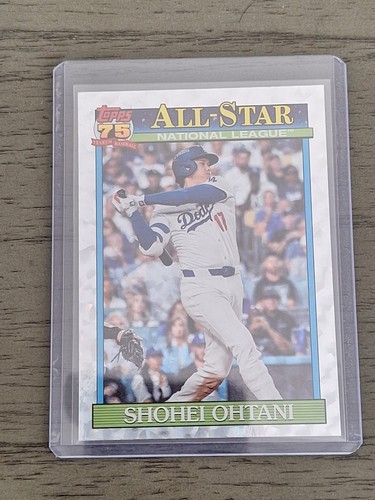 2026 Topps Series 2 Shohei Ohtani 1991 All-Star Crackle Foil #91AS-50 LA Dodgers
