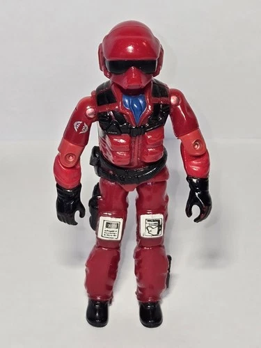 Vintage 1984 GI Joe ARAH Cobra Rattler Pilot WILD WEASEL