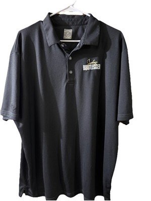 Callaway Opti-Dri Men's Polo Shirt XXL Black Johnny Bootlegger Embroidered