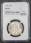 1946 Walking Liberty 50C NGC MS64 TRUE STUNNER! Old Glory C&C Weekly 1c Auction!