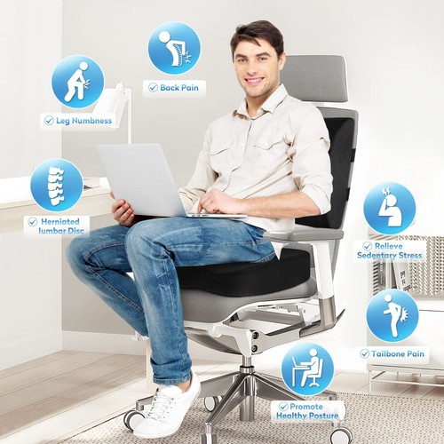 CloudBliss Seat Cushion,Office Chair Cushion,Car Seat Cushions,Lumbar Support... - Picture 5 of 7