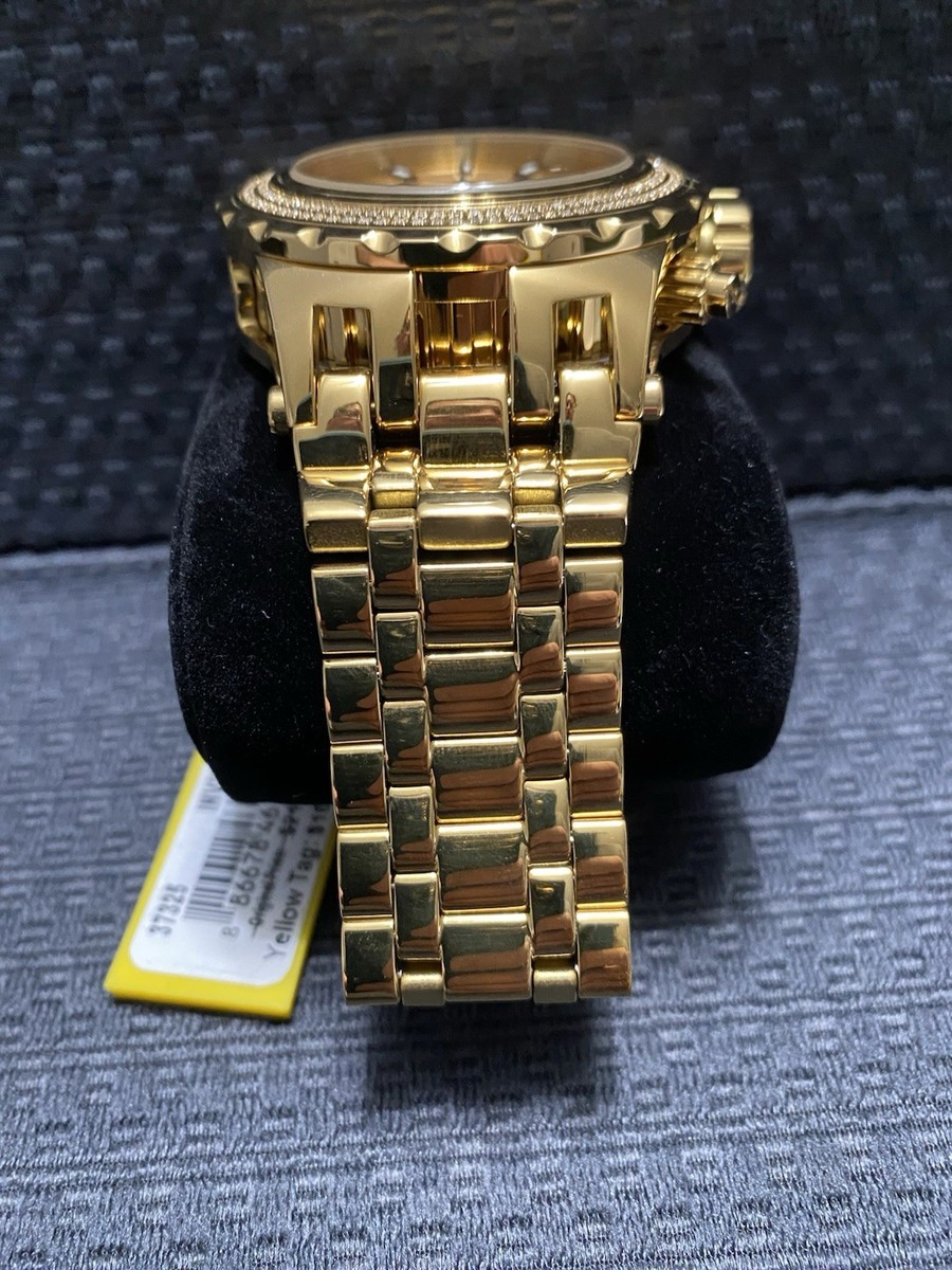 Invicta Reserve Subaqua Specialty.71 CTW Diamond Bezel Gold Watch