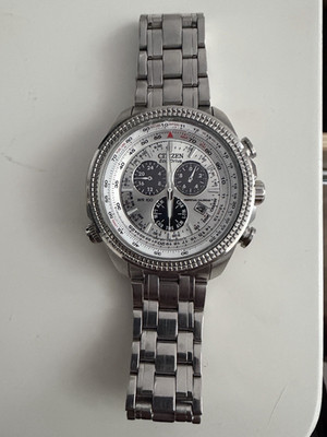 Citizen Eco-Drive Perpetual Calendar 100m WR Men s Silver SS Bracelet Watch
