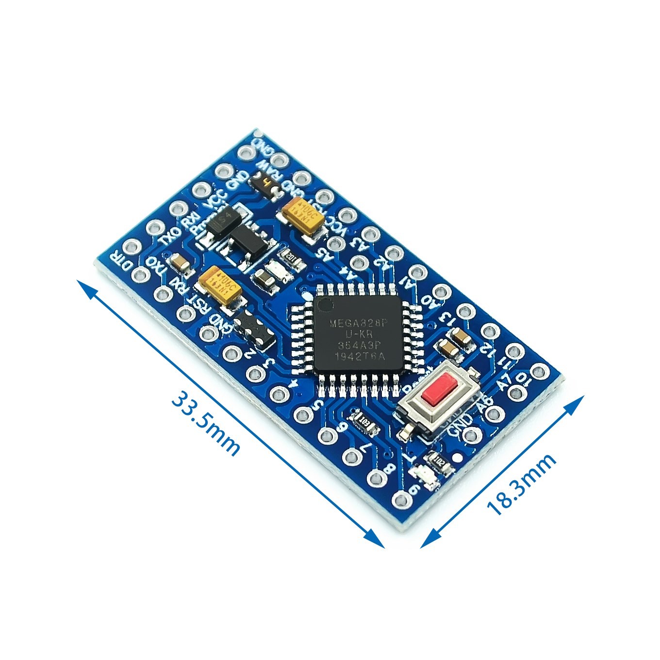 1PCS New Pro Mini ATMEGA328P 5V/16M Arduino Compatible Nano