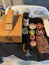 Antique Shoe Polisher Kit