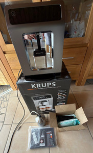 Krups Evidence Plus EA894T Kaffeevollautomat & Filter - Titanium, Kaffeemaschine