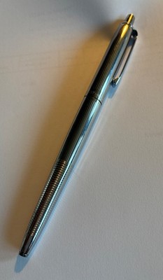 Fisher Space Pen Chrome Bullet Space Pen Kugelschreiber mit Taschenclip 400CL