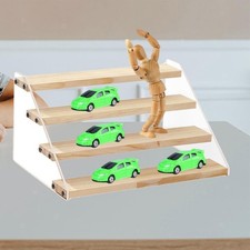 Acryl-Riser-Stand-Regal F&uuml;r Figurenspielwaren-Anzeige-Rack 4-Layer 7.9inch