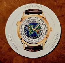 Philipp Patek Werbung Memory 5231j  einzelnes Stück 6,5 cm ø