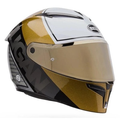 Bell Lithium MIPS Plus RSD Motorradhelm Obis weiß gold