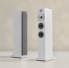 Bowers & Wilkins 704 S3 Floorstanding Speaker - White (Pair)