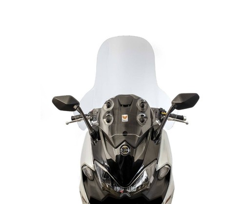 Parabrezza Isotta Alta Protezione 690x650x3 Per Sym Maxsym Tl 500 2021 > 2024 - Foto 2 di 3