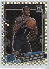 2023 Panini Donruss Optic Rated Rookie Checkerboard Prizm Dariq Whitehead 12cb