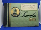 Lot of (22) U.S. Lincoln Cent Coins In Very Old Book Only Page Shown