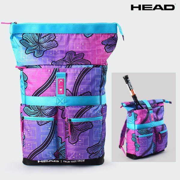 Head 2025 Tour Backpack 30L Palm Tree Crew Tennis Racket Bag