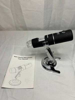 Wireless Digital Microscope USB LED Magnification Camera w/ Stand & Manual