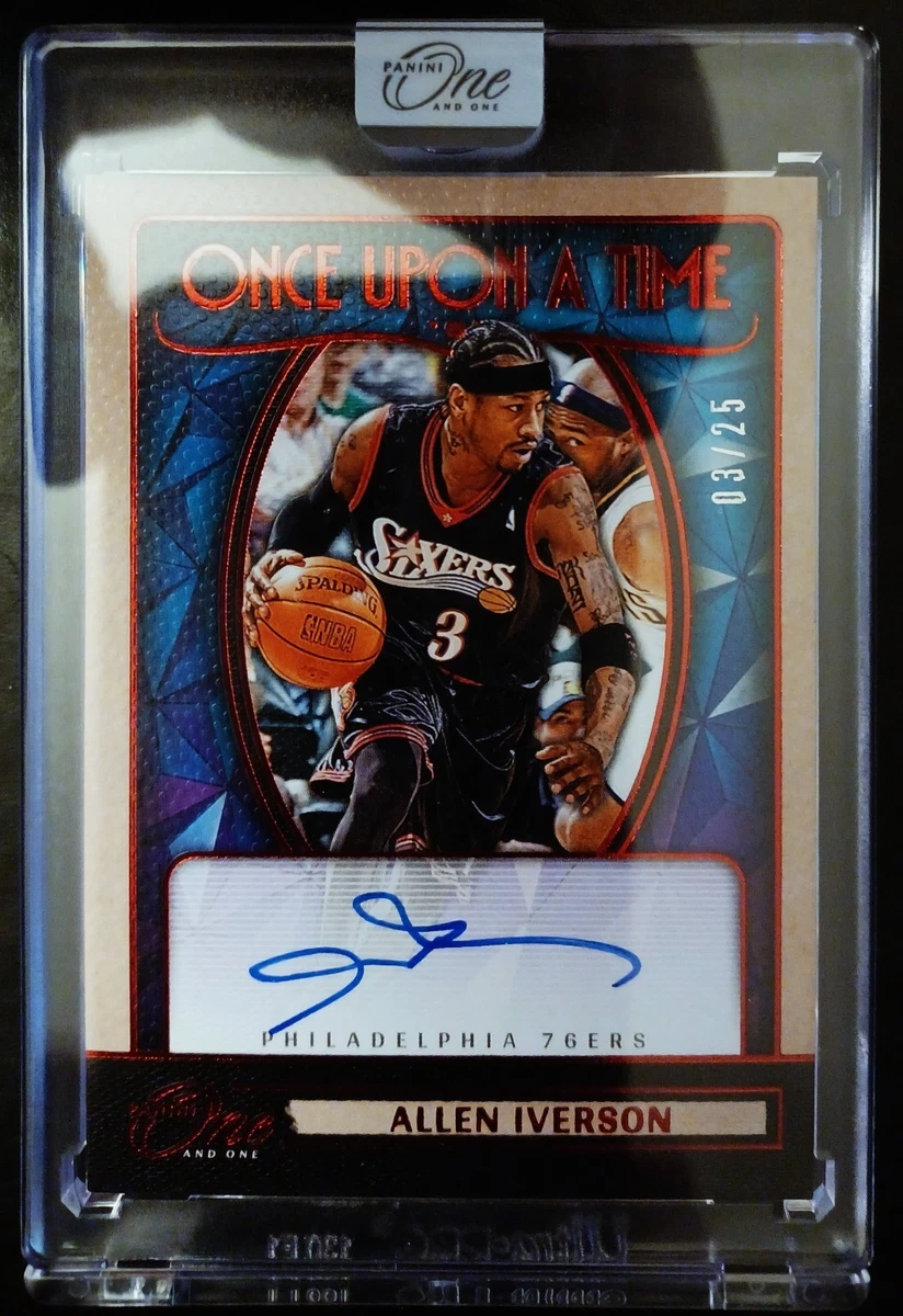 Panini Allen Iverson Basketball Sports Trading Card Singles for
