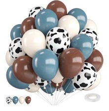 Western Cowboy Balloons, 60 Pcs