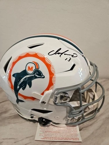DAN MARINO Signed Autographed SPEED FLEX MIAMI DOLPHINS Helmet Beckett COA