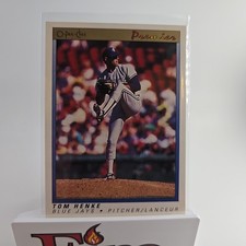 1991 O-Pee-Chee Premier - Tom Henke #63 Toronto Blue Jays 