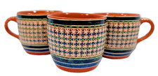 Vintage Polish Pottery Demitasse Cups Set of ...