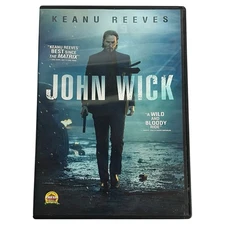 John Wick DVD 2014 Action Crime Thriller Keanu Reeves Willem Dafoe Michael Nyqvi