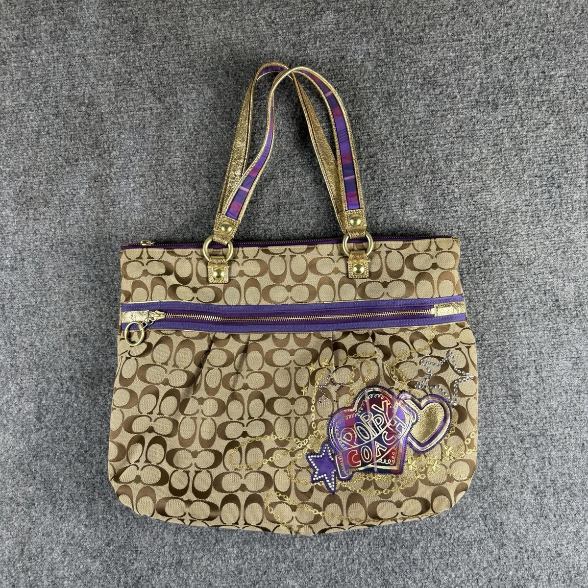 Coach Poppy Tote Brown Bags & Handbags for Women for sale | eBay