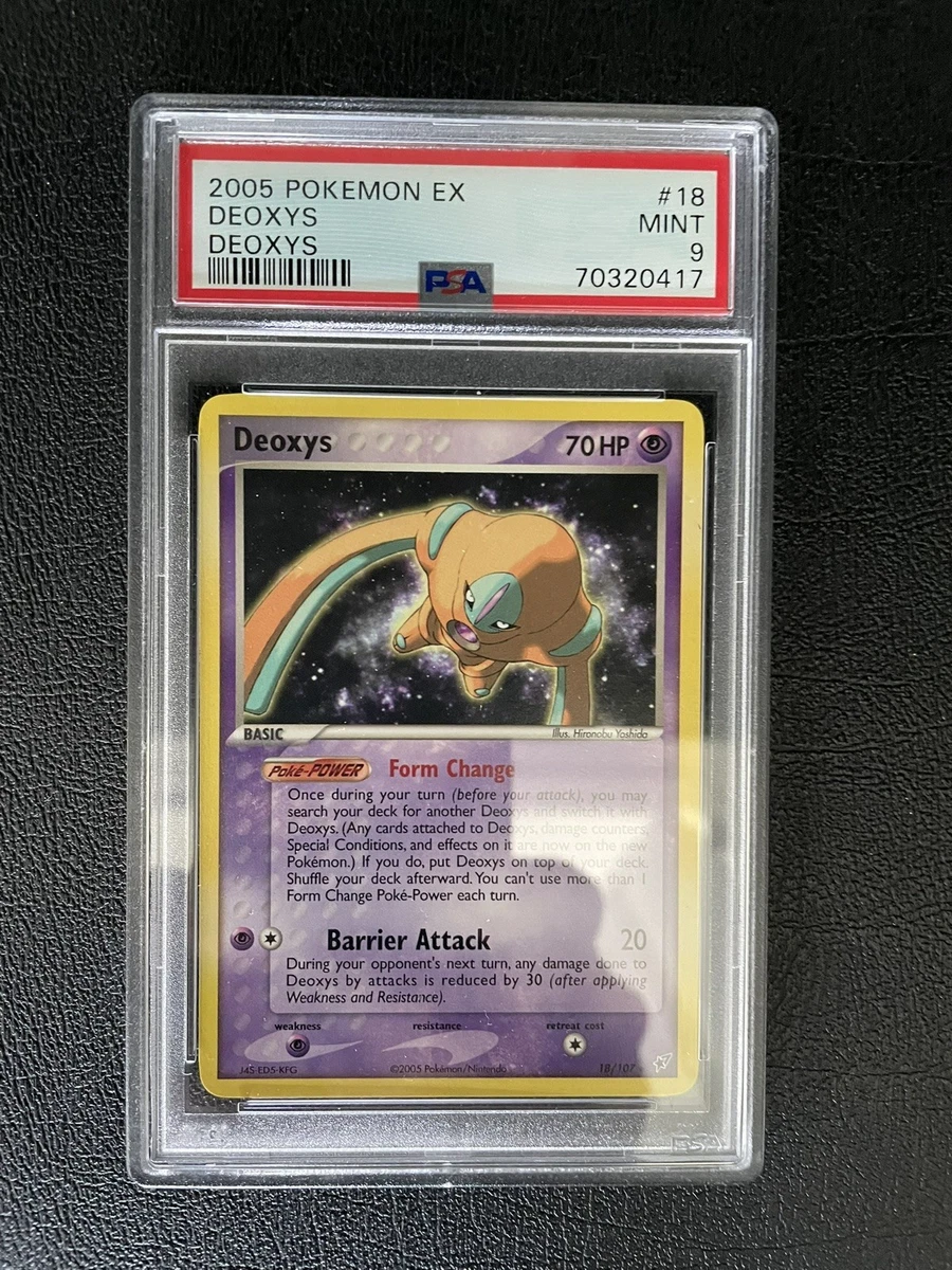 Pokémon TCG EX Deoxys Rare Collectible Individual Card Games for