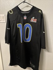 Nike LA Rams Super Bowl LVI Cooper Kupp Jersey Black Unisex XL