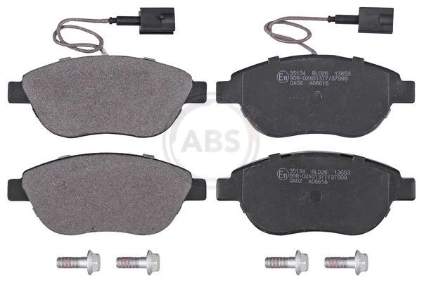 ABS Perforé Disques 284mm + Revêtements Avant Convient pour Abarth 500 595 695 - Photo 3/3