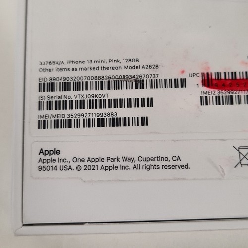 *EX-DEMO* Apple iPhone 13 mini - 128GB - Pink (Unlocked) - *B-GRADE* (FREE SHIP) - Picture 10 of 10