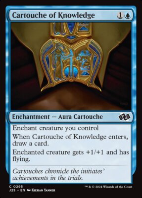 MTG Cartouche of Knowledge ** Foundations Jumpstart ** English (NM)