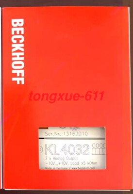 NEW Beckhoff KL4032 Module Via FedEx or DHL