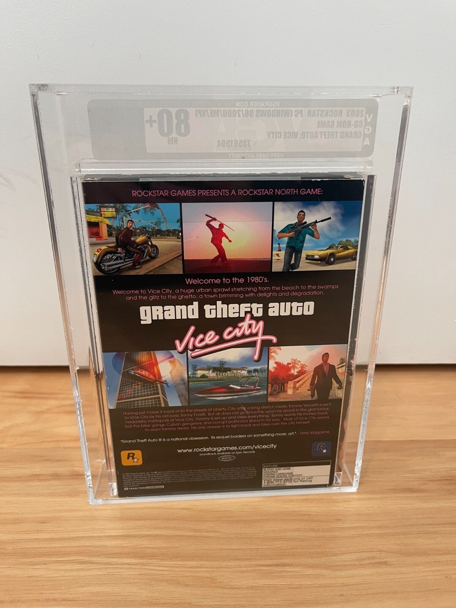 Grand Theft Auto Vice City VGA 80+ Big Box PC | eBay