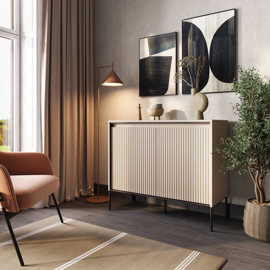Beige sideboard deals