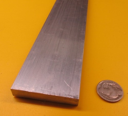 6061 T6511 Aluminum Bar 3/8" (.375") Thick x 2.0" Wide x 12" Length, 2 Pcs - Picture 7 of 9